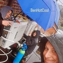 L'équipe BenHotCool sur site